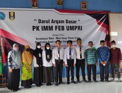 PK IMM FEB Mengadakan Pengkaderan Tingkat Dasar