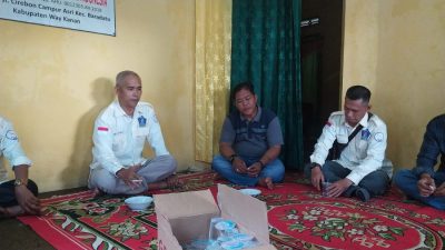 Perkuat Organisasi, KWRI Way Kanan Adakan Rapat Dihari Pers Nasional