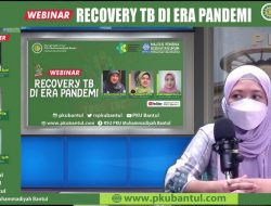 Recovery TB di Era Pandemi: RS PKU Muhammadiyah Bantul Andalkan Program TEMPO
