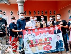 Tebus Murah Minyak Goreng Karang Taruna Kabupaten Way Kanan di Sambut Antusias Masyarakat