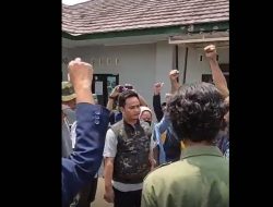 Puluhan Petani Maduhur Bogor Bersama Karang Taruna Desa Sukajaya dan BPD, Sambangi Balai Desa Halau Perwakilan PT PMC Lakukan Pengukuran Tanah