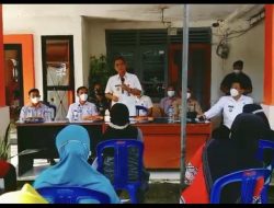 Wakil Bupati Way Kanan Tinjau Penyaluran BPNT Tunai Tahap 1