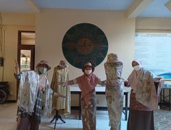 Songsong Green Muktamar Muhammadiyah, LLHPB PWA Jawa Tengan Adakan Kegiatan Ecoprint