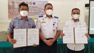 Seorang Pelaut Harus Memilik Sertifikat Dasar, Diklat Pemberdayaan Masyarakat Kementerian Perhubungan Digelar