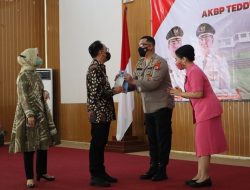 Pemkab Way Kanan Gelar Pisah Sambut Kapolres Way Kanan dari AKBP Binsar Manurung kepada AKBP Teddy Rachesna