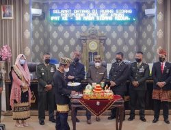 Berikut Suasana Peringatan HUT Ke-58 Tahun Provinsi di Ruang Rapat DPRD Way Kanan