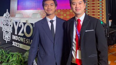 Salah Satu Kader Tapak Suci Ikuti Pre-Summit I Y20 Indonesia Tahun 2022 Local Chapter Sumatera Selatan