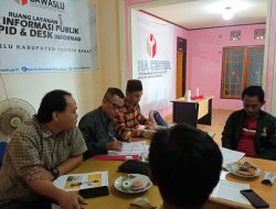 Bawaslu Pesisir Barat Gelar Rapat Pengelolaan Barang dugaan Pelanggaran Pemilu