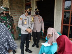 Ucapkan Bela Sungkawa, Kapolres Way Kanan Sambangi Keluarga Korban Begal