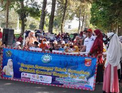 Sambut Ramadhan, Bupati Parosil Mabsus, Melepas Kegiatan Pawai Tarhib