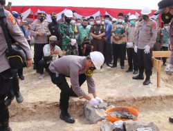 Total Anggaran 10,2 M, Gedung Mako Polres Pringsewu Dibangun