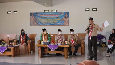 Kwarcab Paparkan Program Bank Sampah Pramuka Peduli Ke Kwarda Lampung