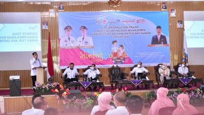 Wabup Way Kanan Paparkan 5 Strategi Nasional Penanganan Stunting Berdasarkan Perpres No 72 Tahun 2021