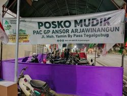Posko Mudik GP Ansor Arjawinangun Sediakan Bensin Gratis dan Fasilitas Nyaman Lainnya