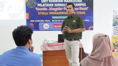 BEM STIKes Muhammadiyah Tegal Gelar Pelatihan Jurnalis Kampus