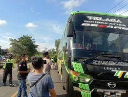 Polisi Bersama BNNK Way Kanan Razia Narkoba di Jalinsum Way Kanan