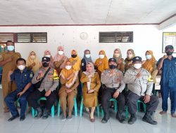 Antusias Tinggi Masyarakat Kampung Negeri Jaya Kecamatan Negeri Besar Way Kanan Dalam Vaksinasi