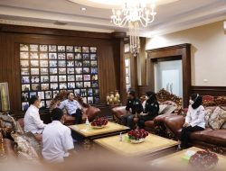 Bupati Way Kanan dan Dinas Kominfo Terima Audiensi Pokjawan dan DPC AJOI