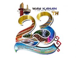 Download Logo HUT Way Kanan Ke 23 PNG dan Banner