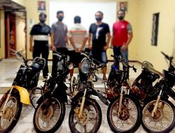 Lima Kali Curi Motor Dalam Tiga Bulan, Mat Akhirnya Diringkus Polisi