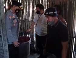 Jelang Ramadhan 1443 H, Polisi Razia Miras di Way Kanan