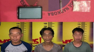 Polisi Gerebek Rumah Bandar Narkoba, 3 Tertangkap 1 DPO