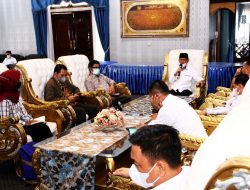 Bupati Lampura Terima Satgasus Dana PEN Mabes Polri