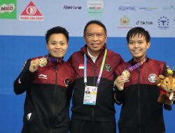 Cabor Bulutangkis Ganda Putri Raih Emas Pada SEA Games 2021 Vietnam