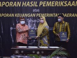 Serahkan Laporan Keuangan, Pemkab Bima Terima Predikat WTP dari BPK