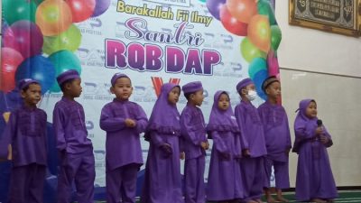 Rumah Quran Balita DAP Gelar Wisuda Kenaikan Tingkat