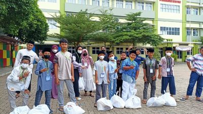 Total 894 Zakat dan Sembako, Tersalurkan Melalui SD Muhammadiyah Metro Pusat