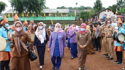 Ketua TP-PKK Lampura Hadiri Klarifikasi Lomba Desa Tahun 2022