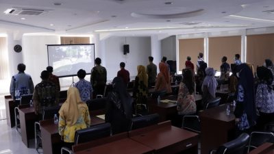 Upacara Virtual Hardiknas 2022 Pemkab Way Kanan bersama Kemendikbudristek