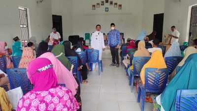 Cair 3 Bulan Jelang Idul Fitri, 86 KPM BLT DD Kampung Ramsai Sumringah