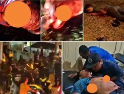 Satu Tewas Dua Kritis, Bentrok bersenjata Tajam Malam Takbiran di Lampura