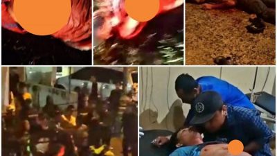 Satu Tewas Dua Kritis, Bentrok bersenjata Tajam Malam Takbiran di Lampura