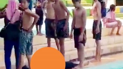 Diduga Tidak Bisa Berenang, Seorang Pelajar Tewas Di Pemandian Kolam Renang