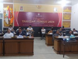 Launching Tahapan Pemilu 2024 KPU Way Kanan Dihadiri Wakil Bupati Dan Forkopimda
