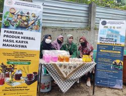 Mahasiswa Farmasi STIKes Mu Tegal Giat Aktif Membuka Stand Produk Hasil Kreatifitas Mahasiswa di Bidang Herbal