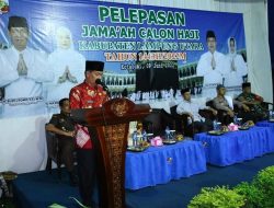Bupati Lampung Utara Lepas JCH Tahun 2022
