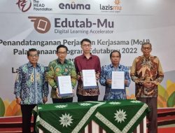 Lazismu, THF dan Enuma Tandatangani MoU Program EdutabMu