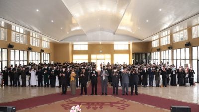 218 Pejabat Pengawas dan Kepala Sekolah Kabupaten Way Kanan Dikukuhkan