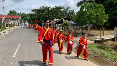 UKT Tapak Suci Pimda 311 Muratara Cetak Pendekar Cilik