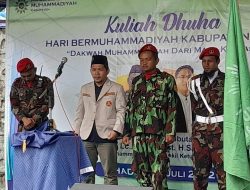 Pembaretan KOKAM PRM Dukuhbenda di Saksikan Ribuan Warga Muhammadiyah Se Kab. Tegal