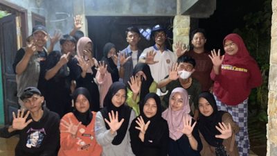 Realisasi Program Kerja, Karang Taruna Desa Sukajaya Kembali Bentuk Unit RW