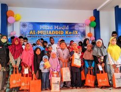 Momen 1 Muharram 1444 H, Lazismu Al Mujadid Berbagi dengan Yatim dan Dhuafa