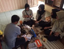 Mahasiswa KKN-UNPAK Lakukan Pemetaan UMKM Bersama Ketua Karang Taruna Sukajaya