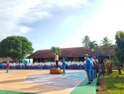 Police Goes To School, Kanit Binmas Jadi Pembina Upacara di SMAN 1 Banjit