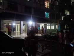 Getaran Gempa, Penghuni Rusunawa Way Kanan berhamburan Keluar Kamar