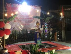 Kolaborasi KKN UIN Syarif Hidayatullah Jakarta Dan UHN I Gusti Bagus Sugriwa Denpasar Guncang Perayaan HUT RI Ke-77 Di Desa Sukajaya